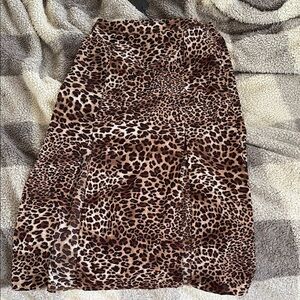 Nastygal Leopard Print Women's Skirt